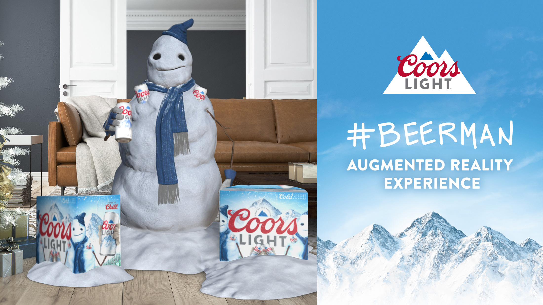 Coors Light Beerman AR EXPERIENCE